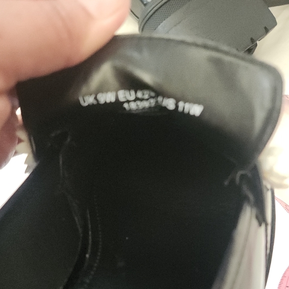 ASOS Black Platform Loafers Daisy Floral Appliqué Chunky Heel Slip-On Shoes - Picture 8 of 9